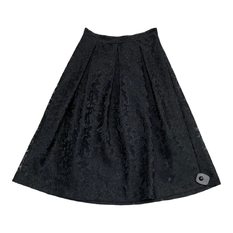 Skirt Midi By Bebe In Black, Size: 4