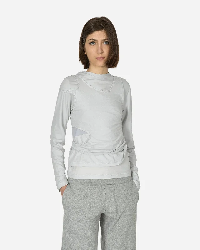 Julien Longsleeve Top Light Grey